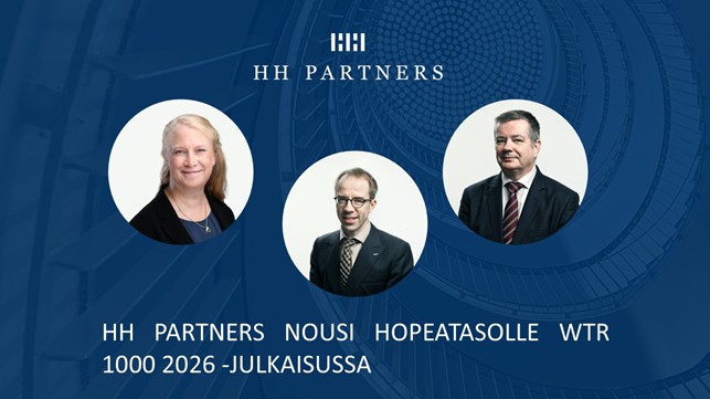 HH Partners nousi hopeatasolle WTR 1000 2026 -julkaisussa